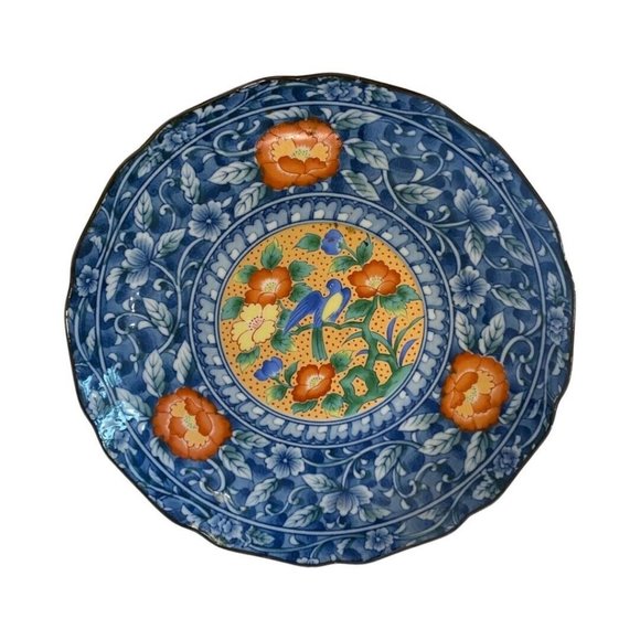 Japanese Porcelain Hand Painted Plate - Picture 1 of 7